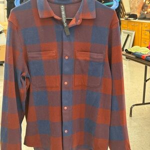 lululemon athletica Men's plaid button up